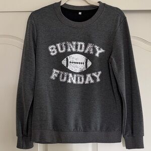 Gray Sunday Funday Women's Sweater